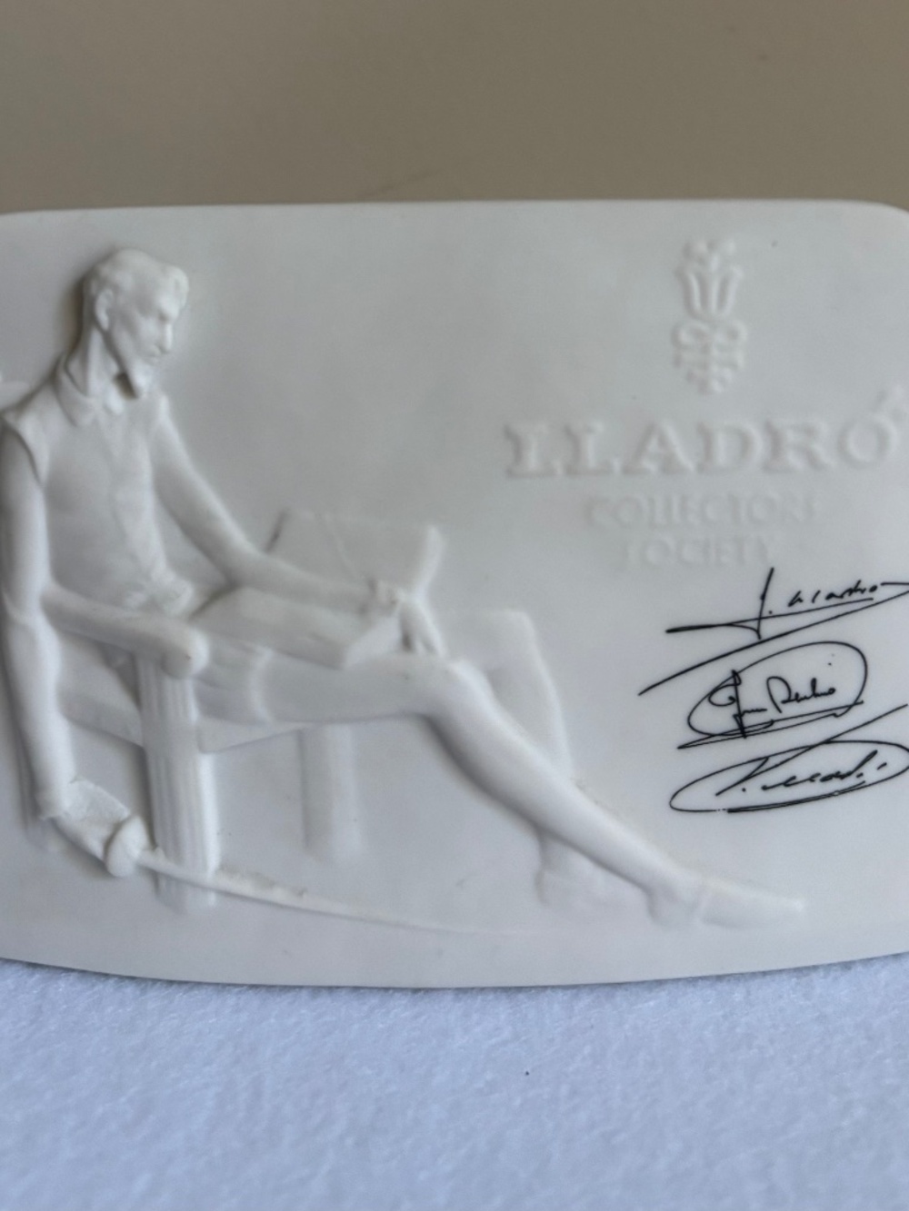 Lladro Collectors Society Dealer Plaque